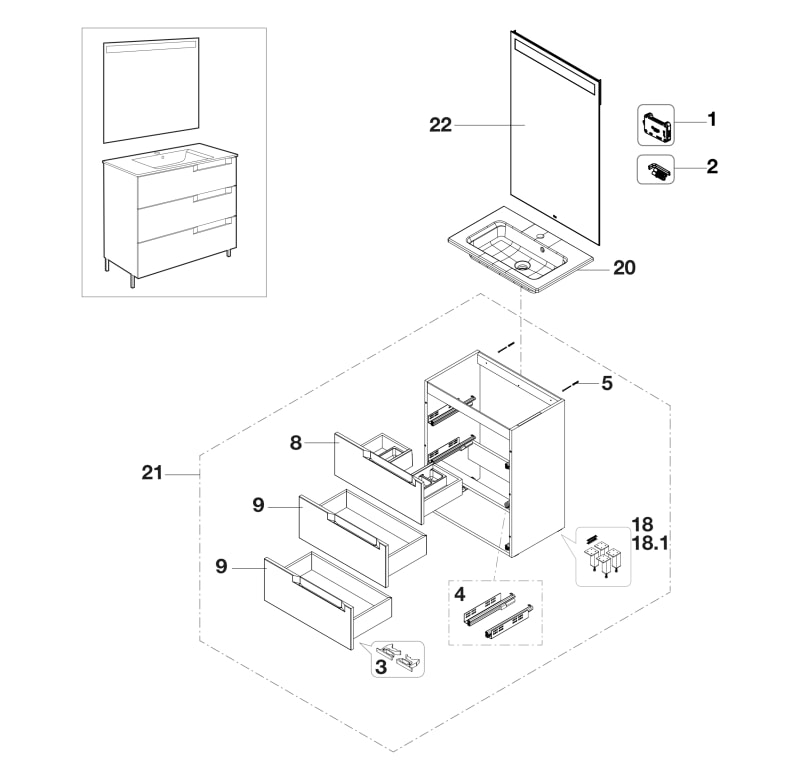 Download exploded plan
