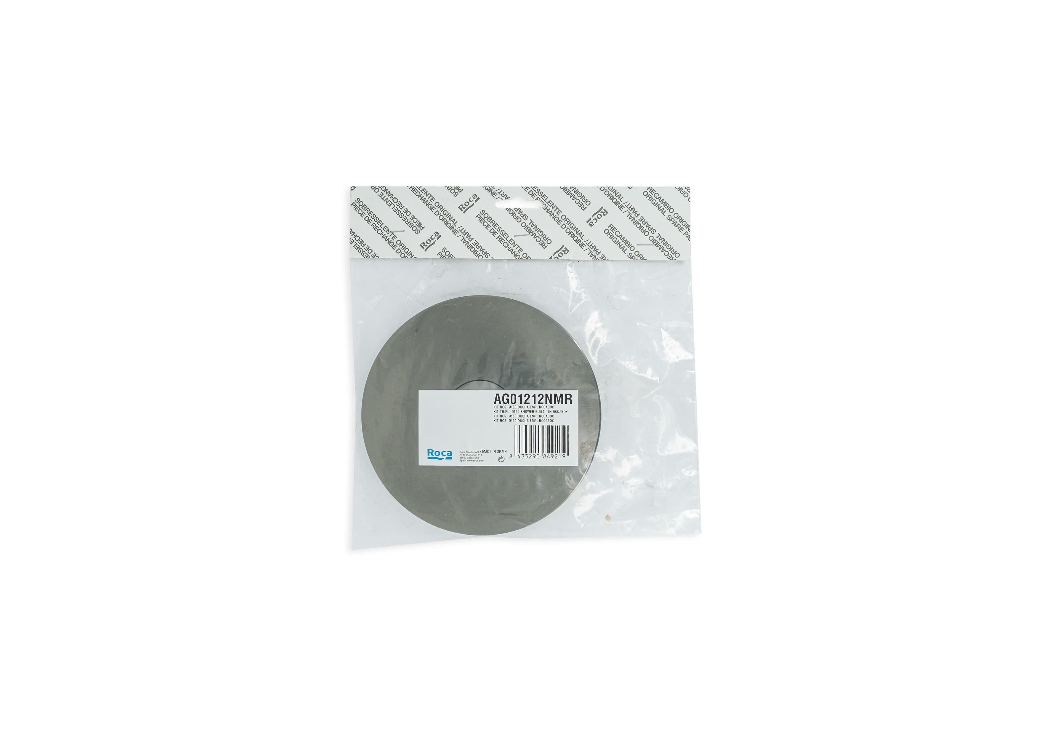 Brushed Titanium Black Naia AG01212NMR Roca