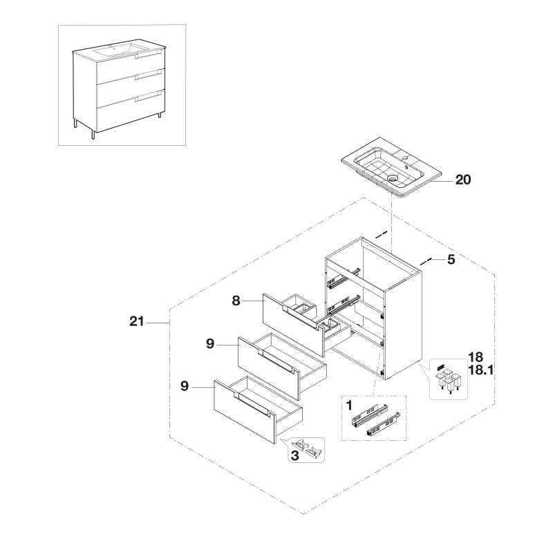 Download exploded plan