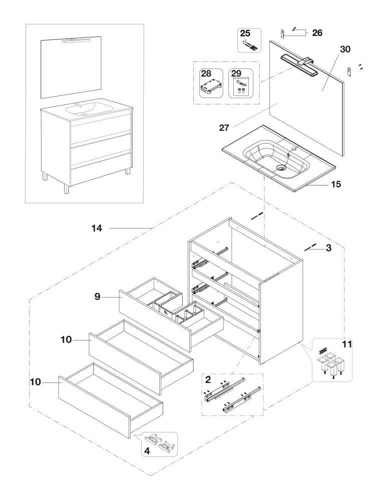 Download exploded plan