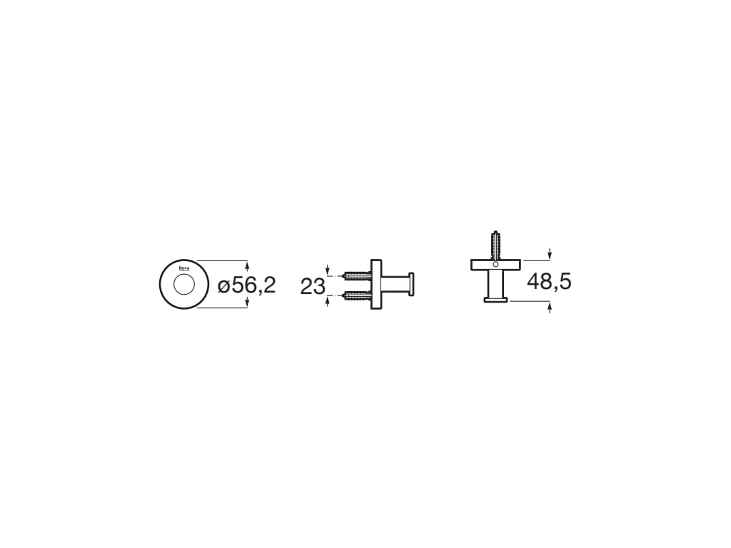 Esquema de cotas
