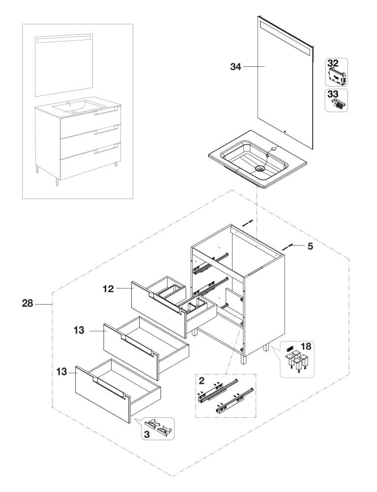 Download exploded plan