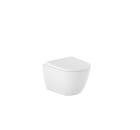 Compact wall-hung Roca Rimless® WC