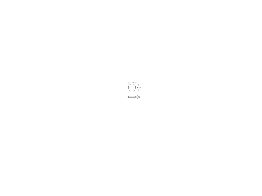 Esquema de cotas