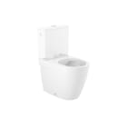 Compact back-to-wall close-coupled Roca Rimless® WC with dual outlet