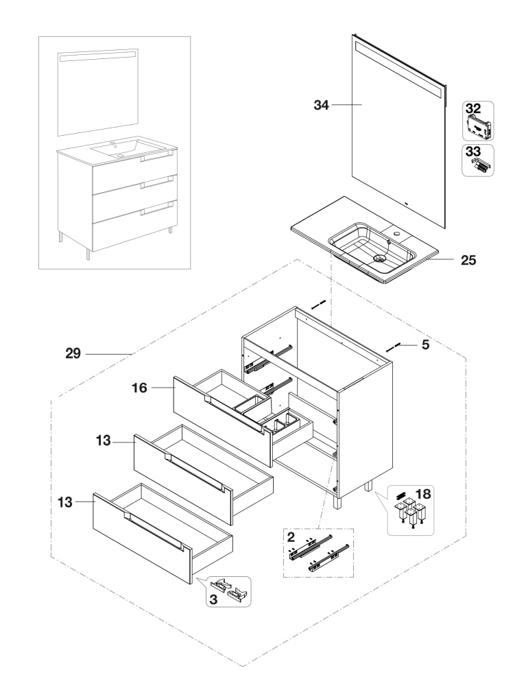 Download exploded plan