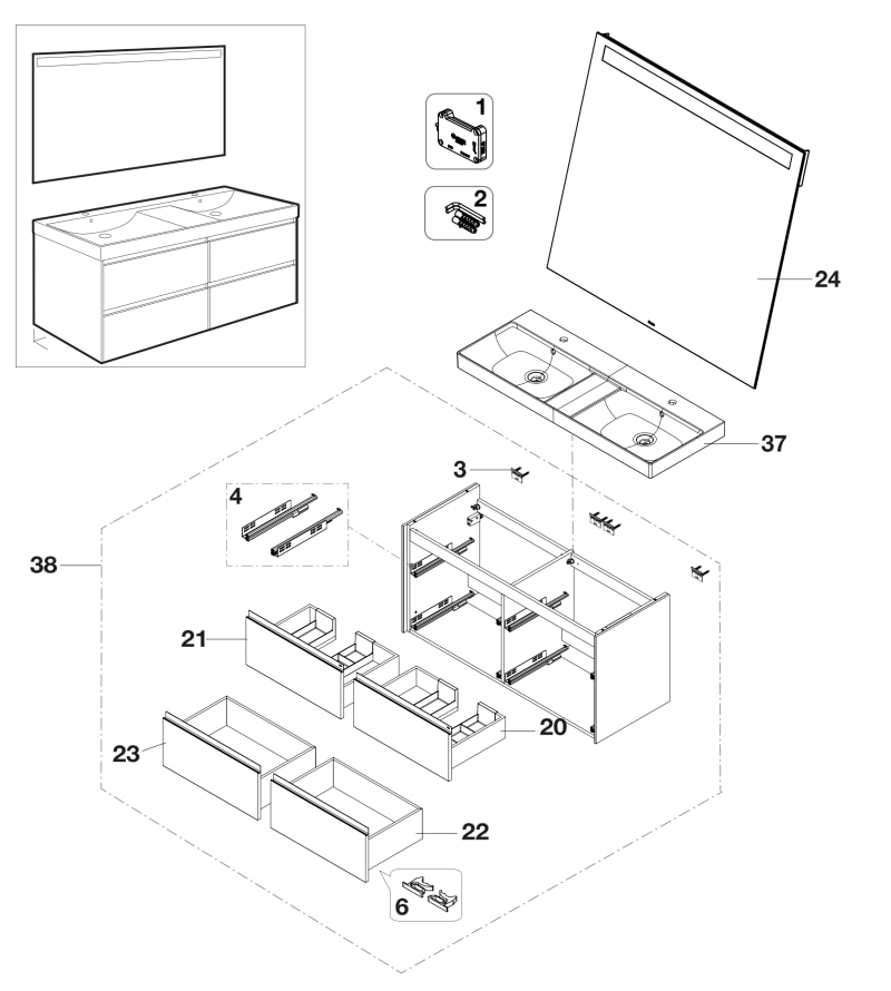 Download exploded plan