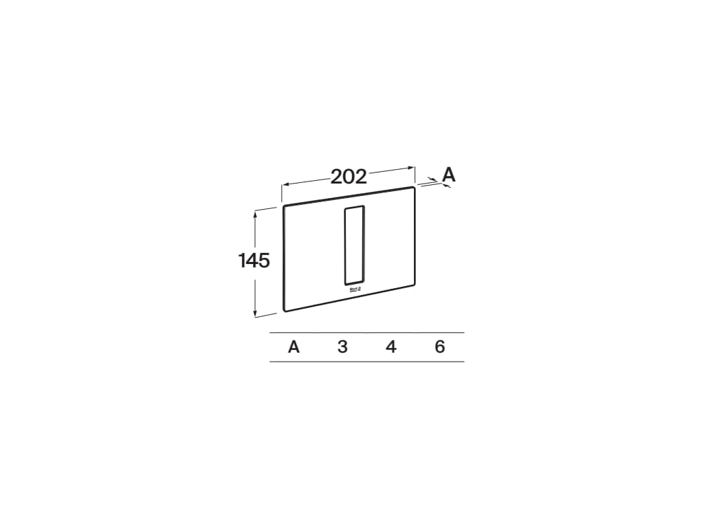 Esquema de cotas