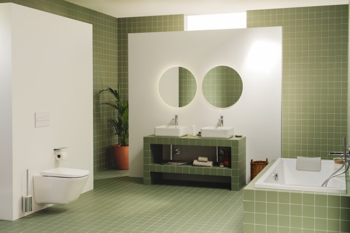 Showers Chrome Aqua A5B5250C00 Roca