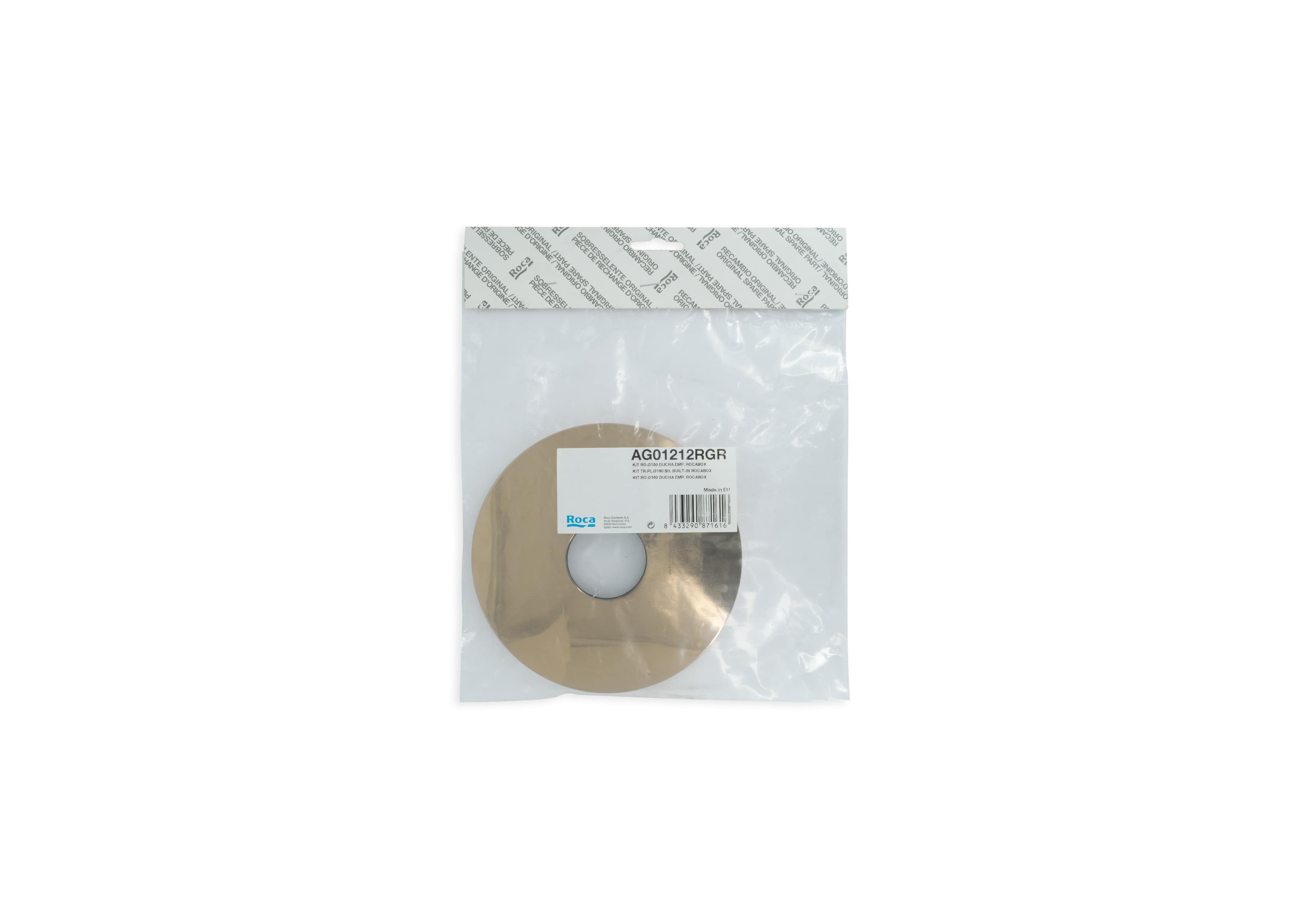 Rose gold Naia AG01212RGR Roca