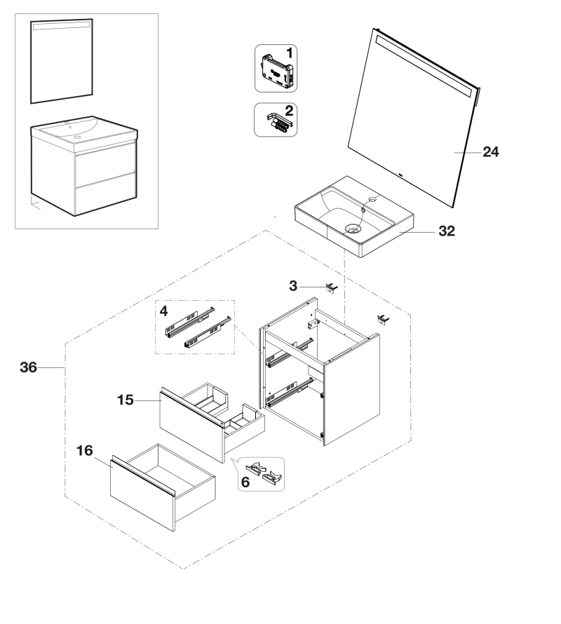 Download exploded plan