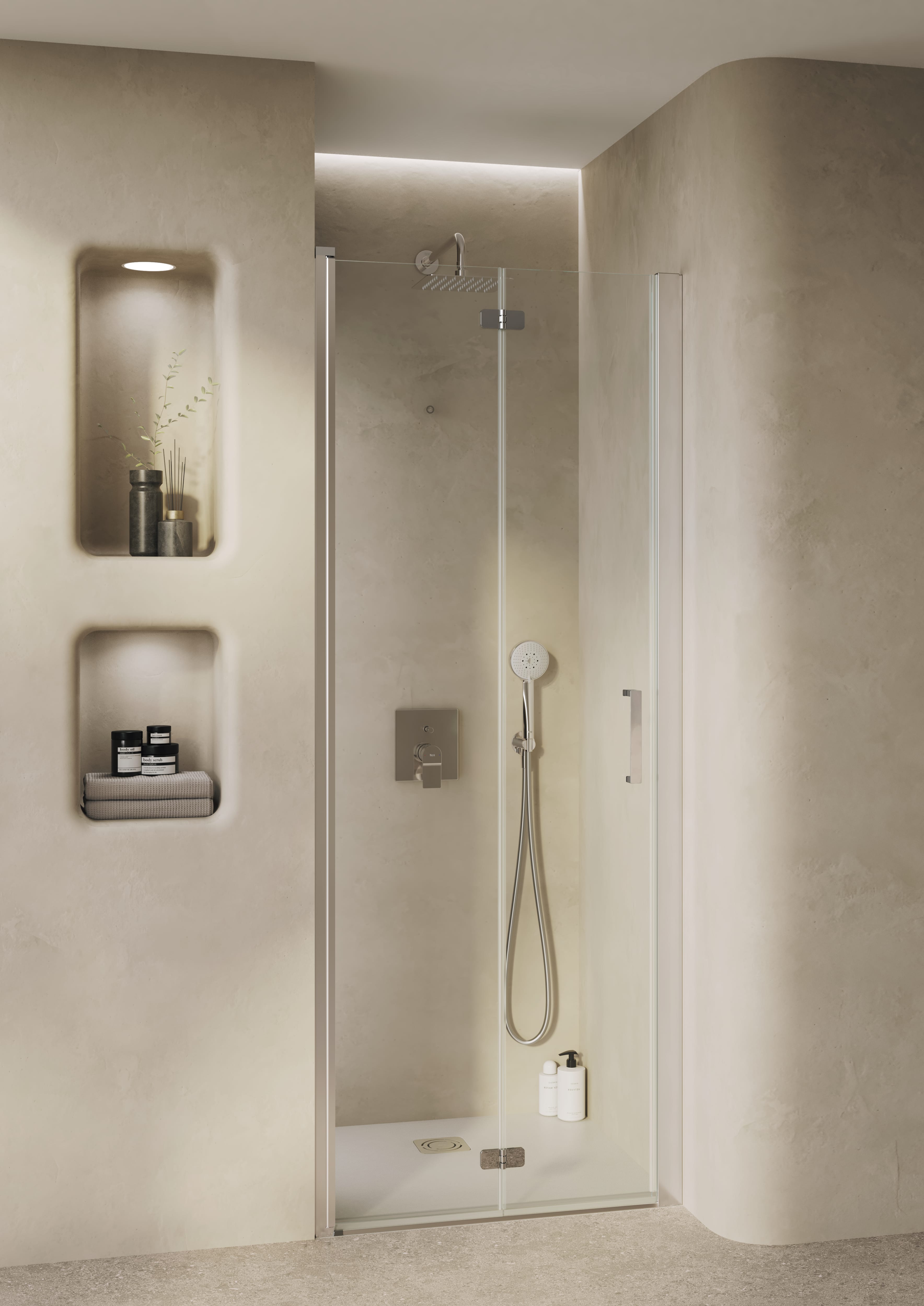 Handsets, Shower Columns, Rain Showers Chrome Stella A5B8113C00 Roca