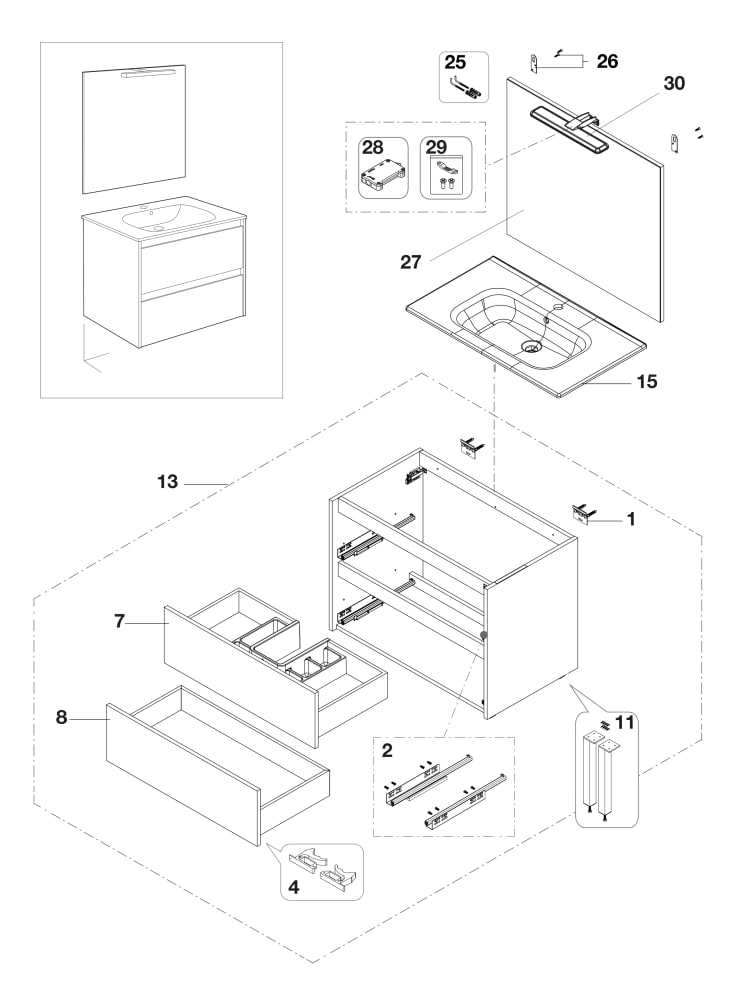 Download exploded plan