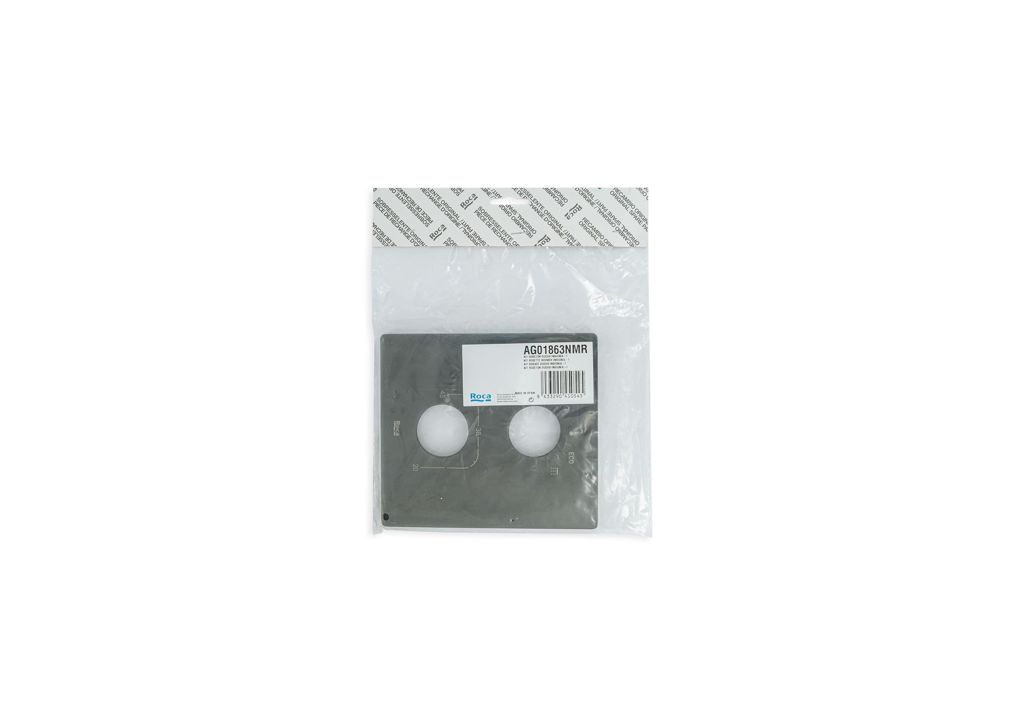 Brushed Titanium Black Insignia AG01863NMR Roca