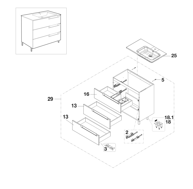 Download exploded plan